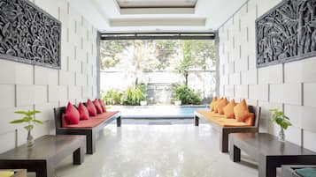 Lobby sitting area
