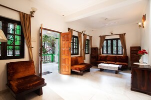 Appartamento familiare, 2 camere da letto, vista giardino | Ingresso interno