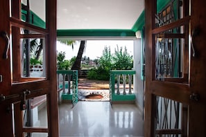 Vista del balcón