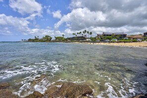 Am Strand, Liegestühle, Strandtücher