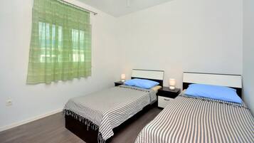 Wifi gratis y ropa de cama