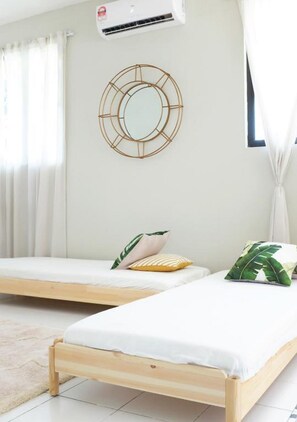 Villa Familiale, 2 chambres, vue jardin, côté jardin (King, Shared Common Space)