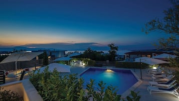 Luxury Villa, 4 Bedrooms, Private Pool, Sea View | View from room