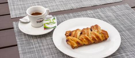 Daily local cuisine breakfast (EUR 5 per person)