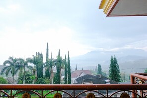 Vue depuis l’hébergement