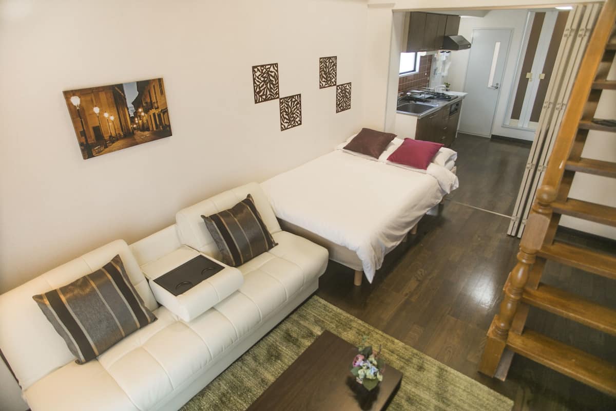 Familien-Loft (Tennoji, H02) | Wohnzimmer | 32-Zoll-Flachbildfernseher mit Digitalempfang, Fernseher