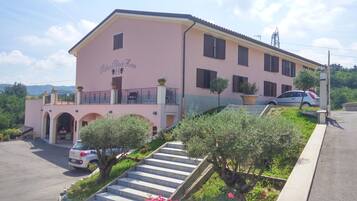 Fassade der Unterkunft