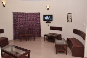 Sala de estar en el lobby