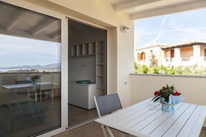 Elite-Apartment, 1 Schlafzimmer | Balkon