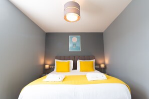 Nhà dành cho gia đình | 2 phòng ngủ, bộ đồ giường cao cấp, nệm Select Comfort 