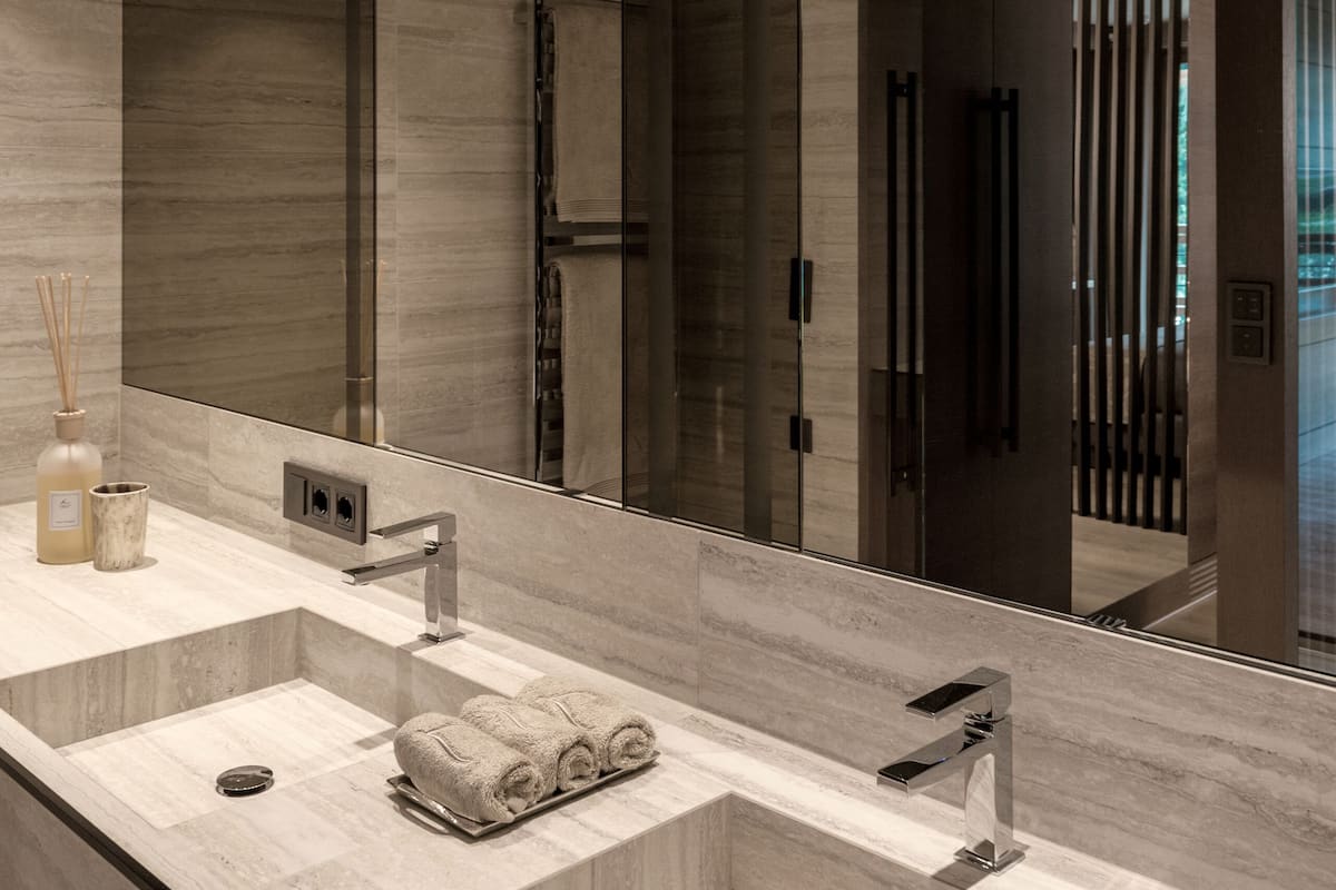 free toiletries, hair dryer, bathrobes, slippers