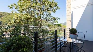 Suite, River View | Balcony view
