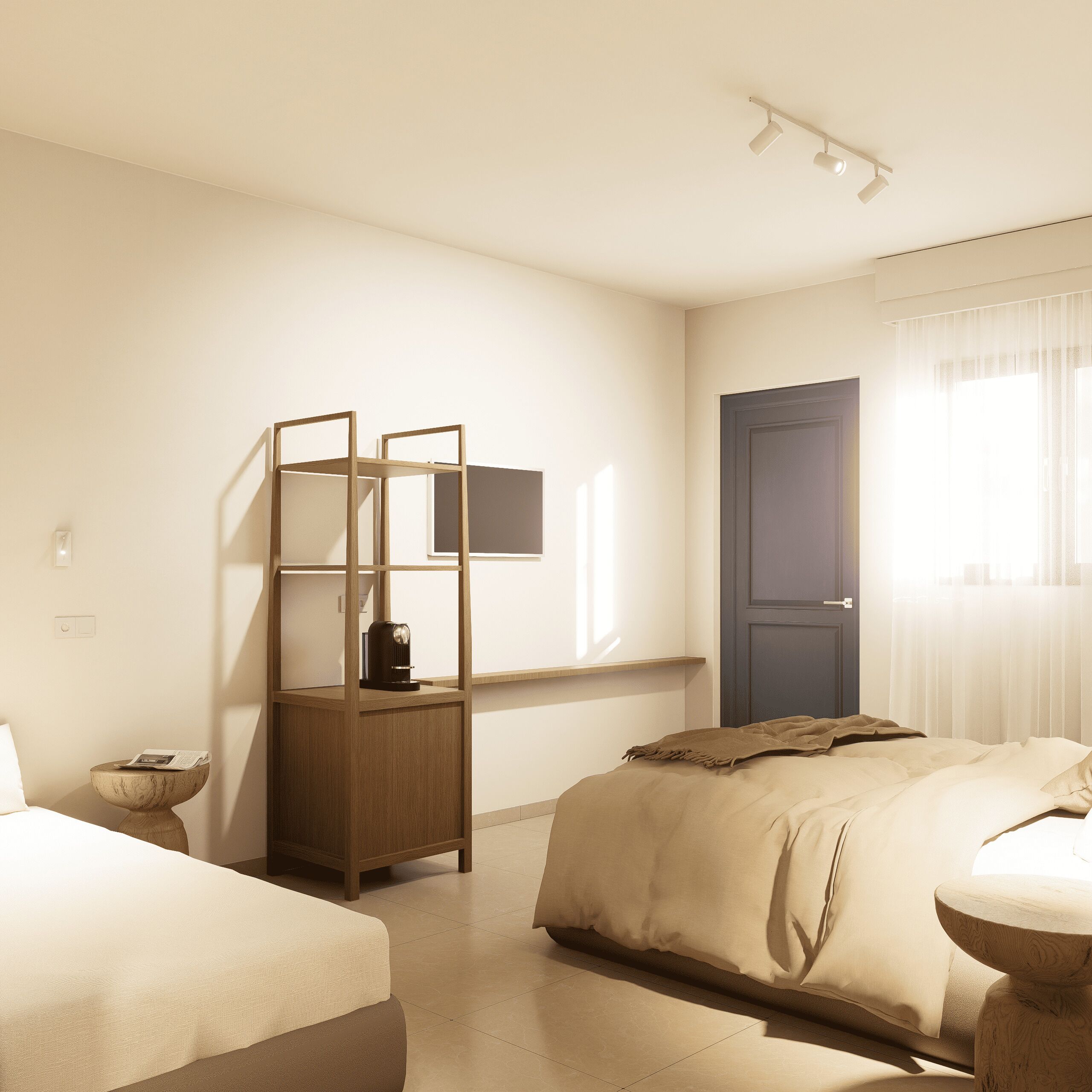 Artist Deluxe Room | Cortinas opacas, tabla de planchar con plancha, wifi gratis