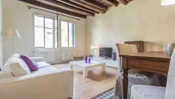 Apartment, 2 Bedrooms | Living area | Flat-screen TV