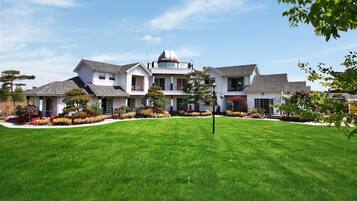 Façade de l’hébergement