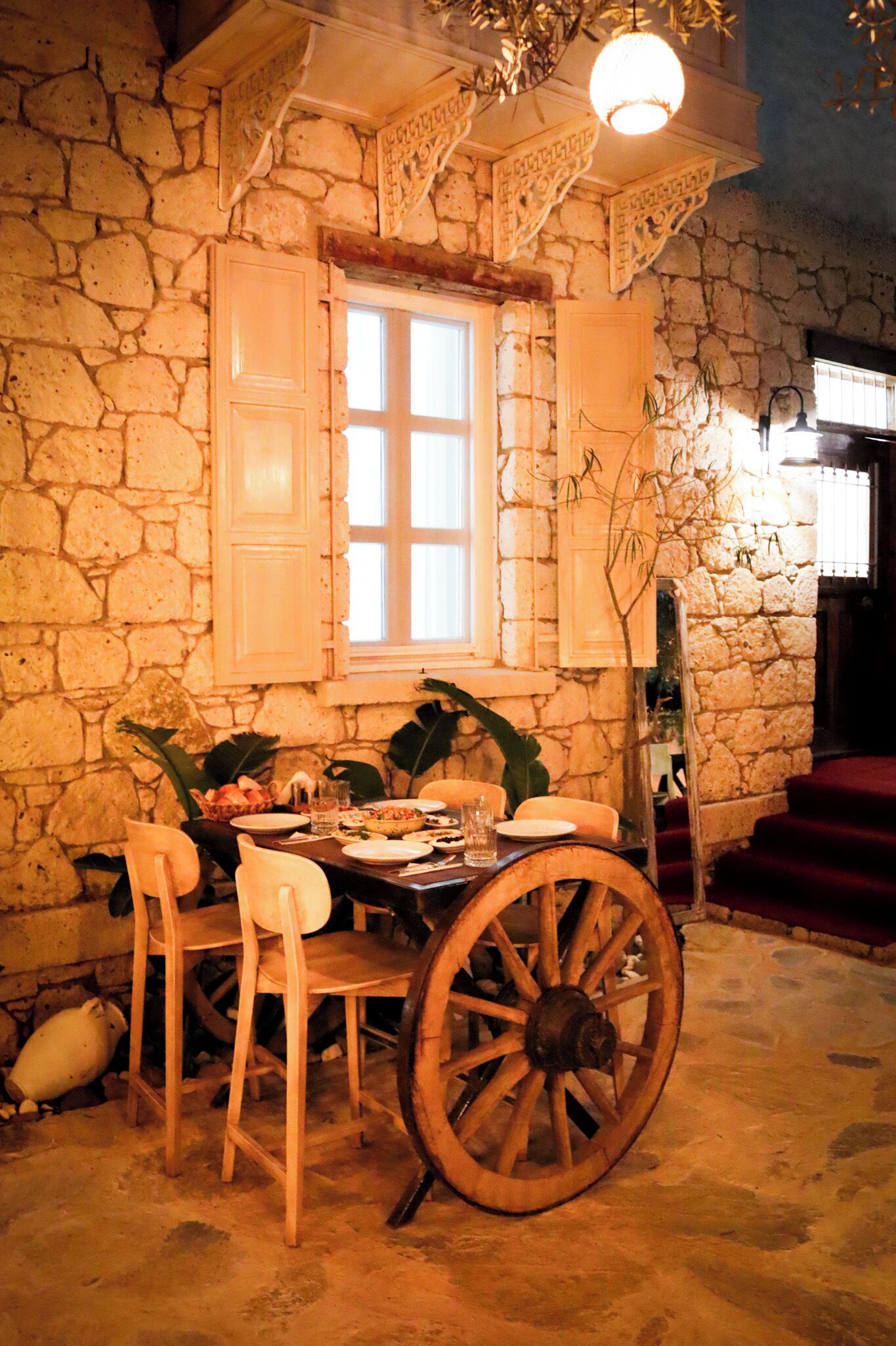 front of property – evening/night