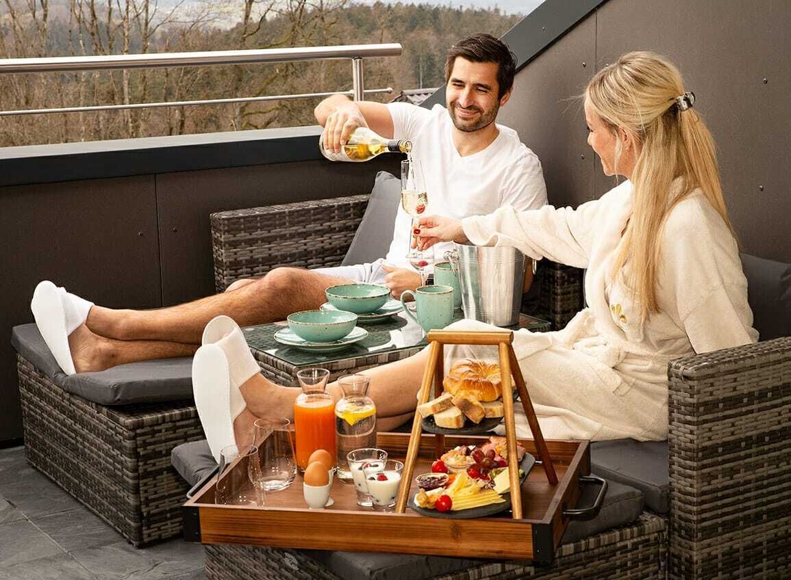 Apartemen Standar, 2 kamar tidur | Teras/patio