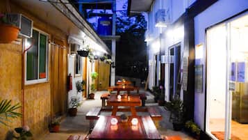 Fachada de la propiedad