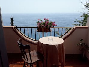 Double Room, Balcony, Sea View (Calendula) | Balcony view - Camere Santa Margherita (Sant'Alessio Siculo)