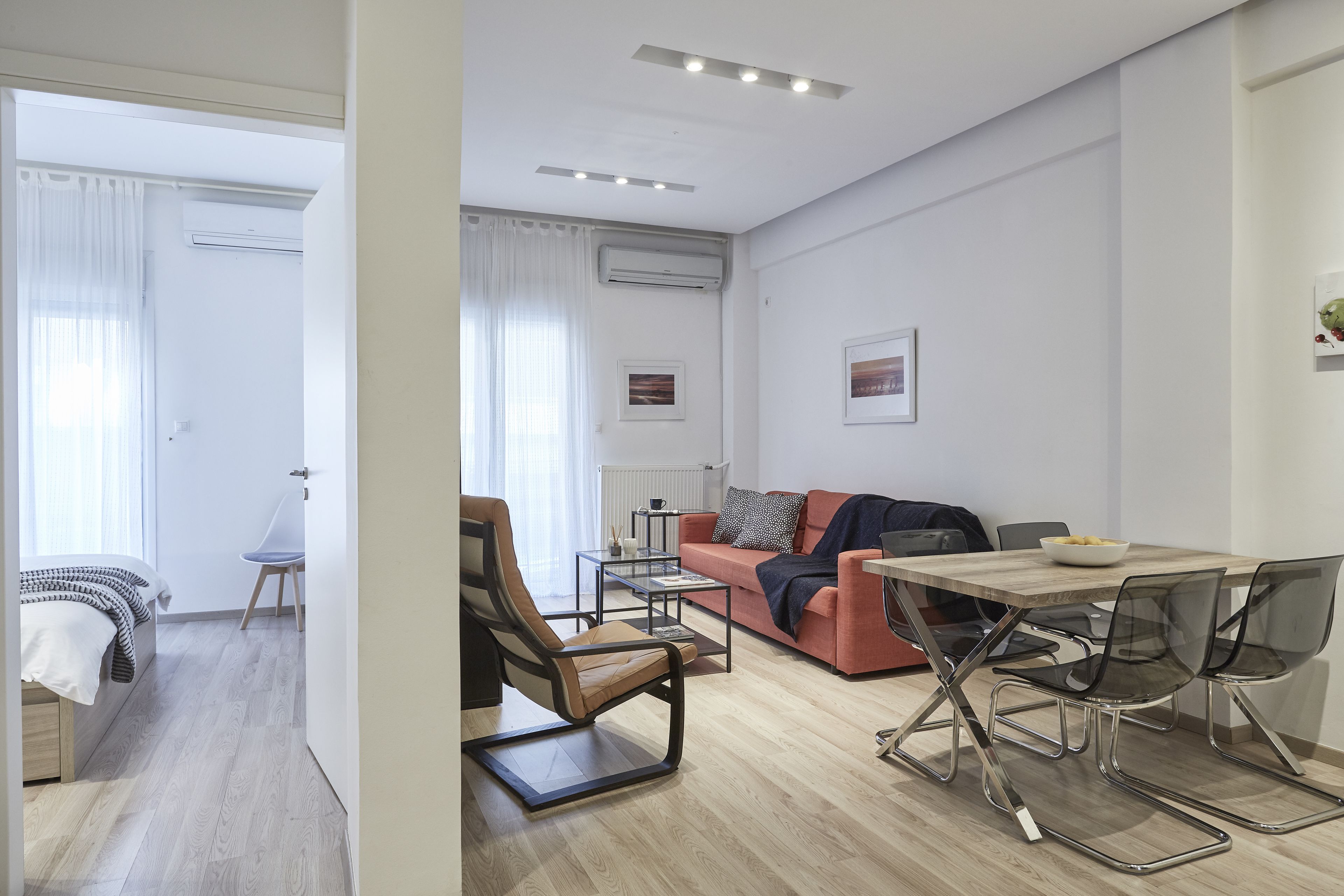 Apartment, 1 Schlafzimmer | Wohnbereich | Flachbildfernseher