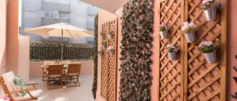 Lejlighed - 1 soveværelse - terrasse | Terrasse/gårdhave