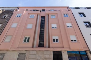 Overnatningsstedets facade