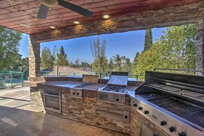 Terrace/patio - El Cajon Home w/ Pool, Grill Station & Decks (El Cajon)