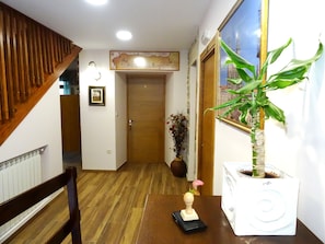 Interior entrance