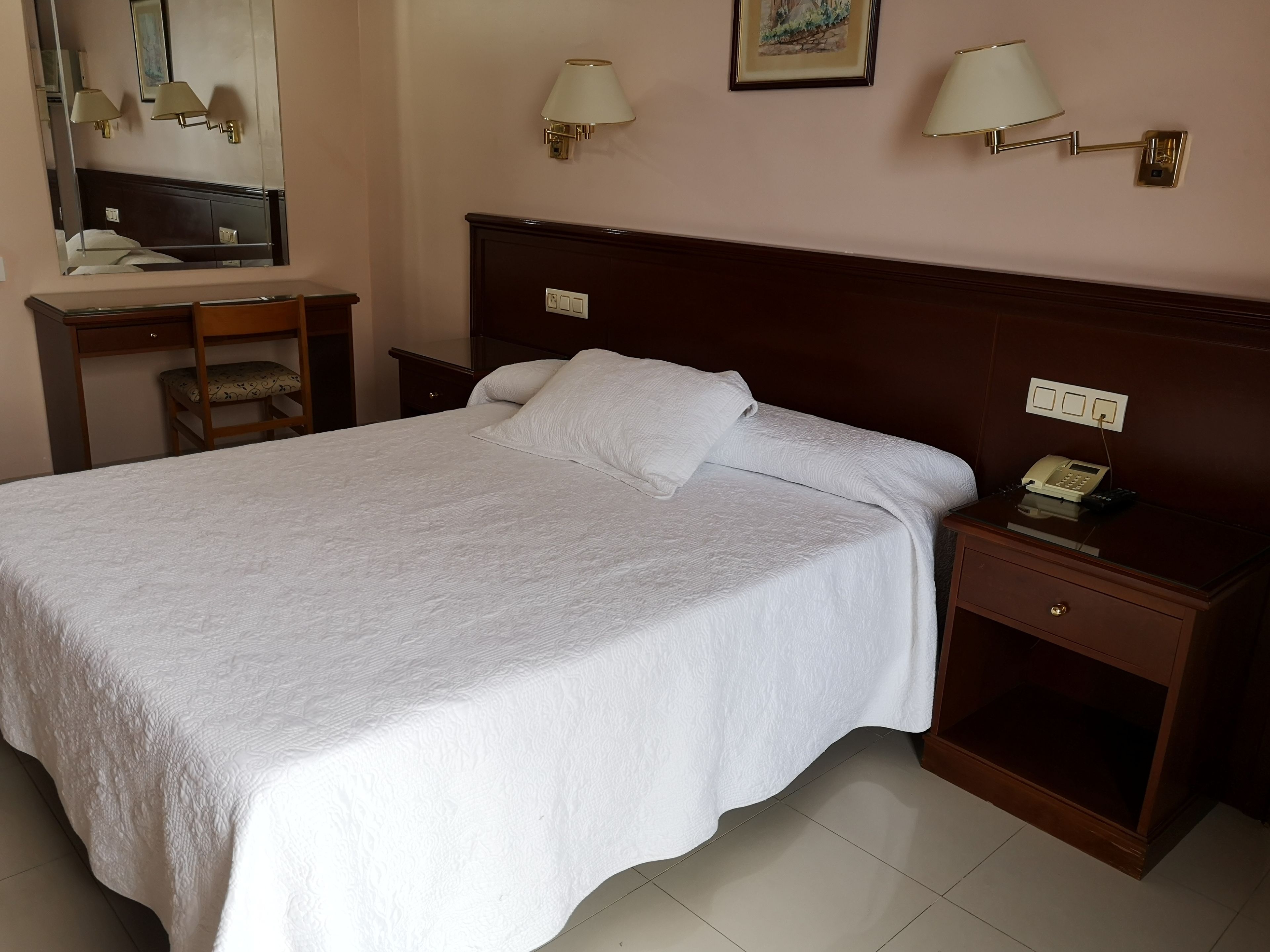 double or twin room | desk, blackout curtains, cots/infant beds, rollaway beds