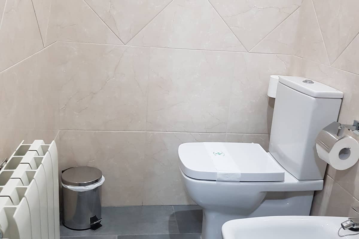 double or twin room | bathroom | shower, free toiletries, hair dryer