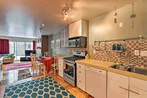 Walk to Town & Coast: Anchorage Condo w/ Fireplace