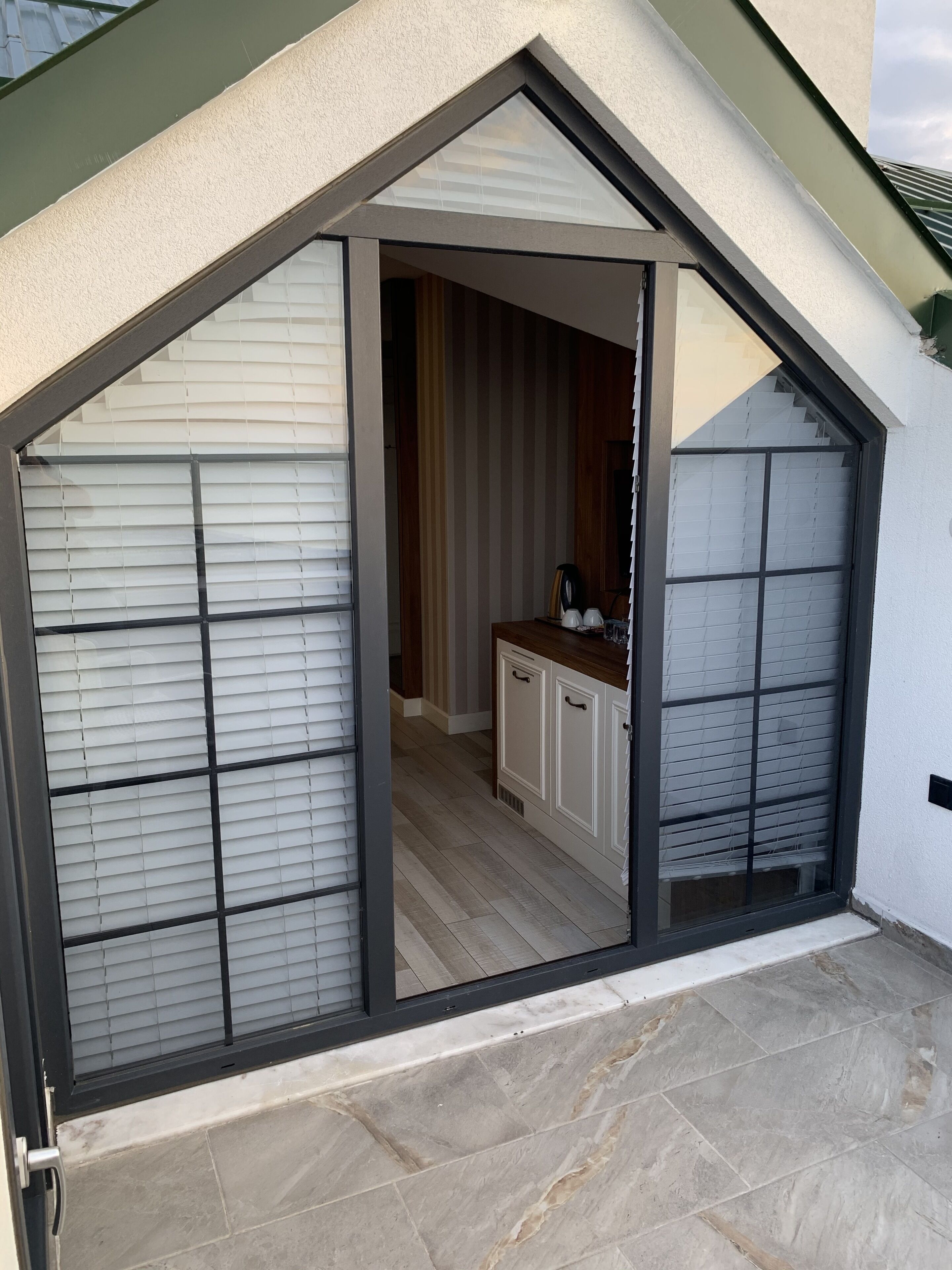 Royal Suite, Terrace, Sea View | Minibar, in-room safe, desk, laptop workspace