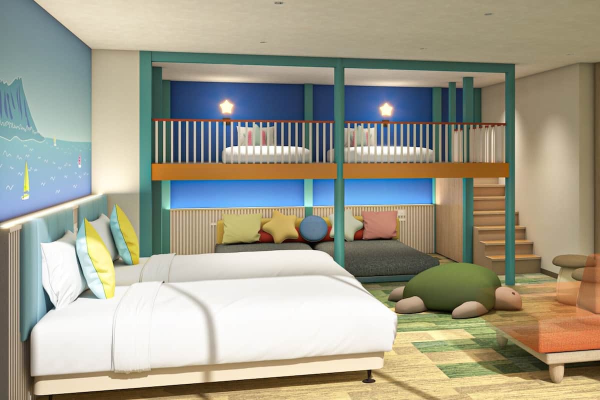 Chambre Deluxe, non-fumeur (Kids, Makana) | Coffre-fort, literie fournie