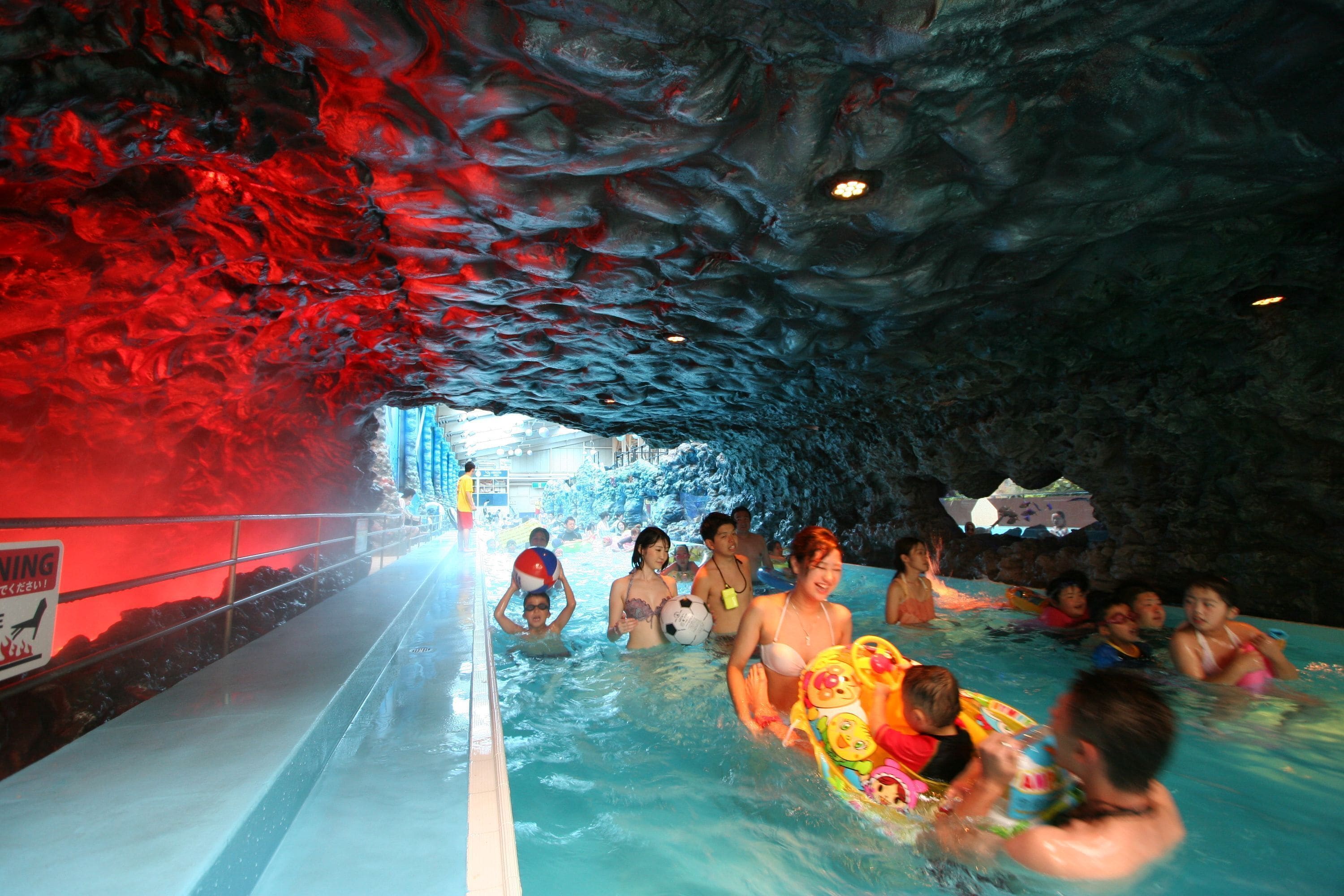 3 indoor pools, 2 outdoor pools