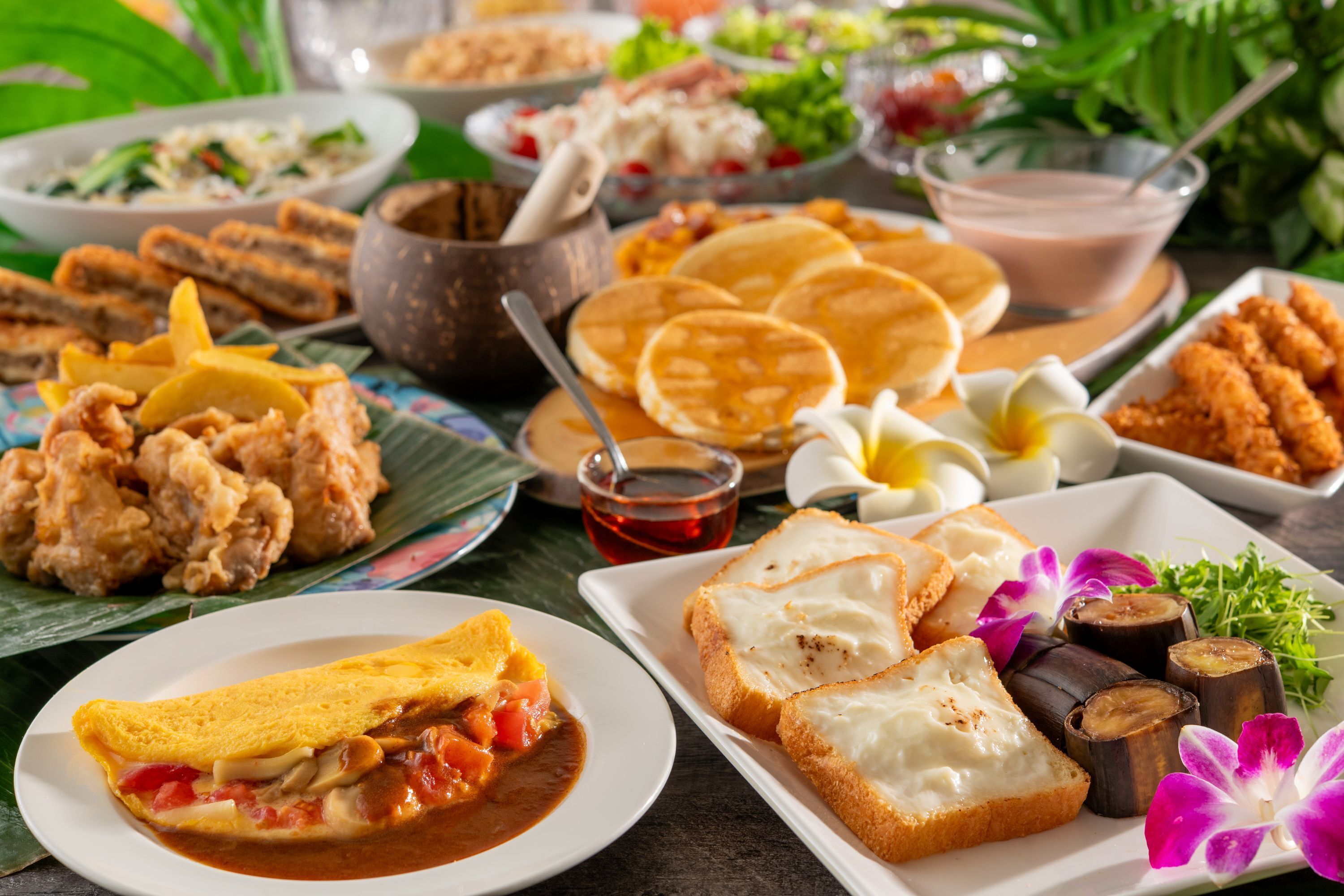 Frokostbuffé hver dag (JPY 2300 per person)