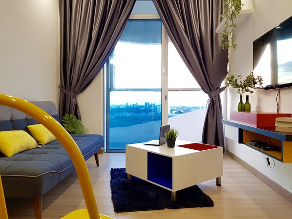 40-inch LED TV with digital channels, TV - Play Suite at The Wave (Malacca City)