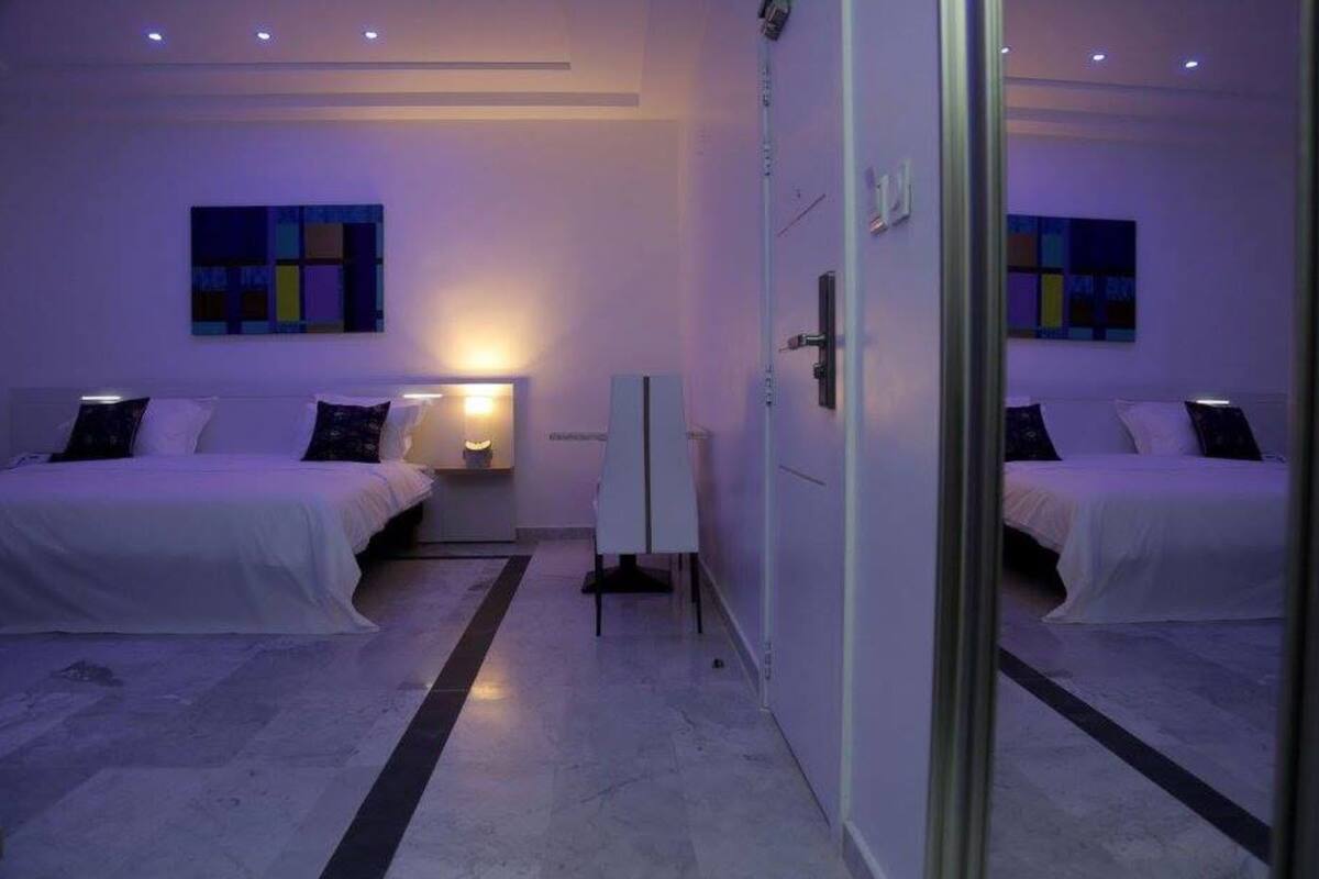 Family Room | Down duvets, minibar, in-room safe, desk