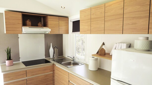 Coffee/tea maker, fridge, microwave, electric kettle - Camping Zuydcoote Beach (Zuydcoote)