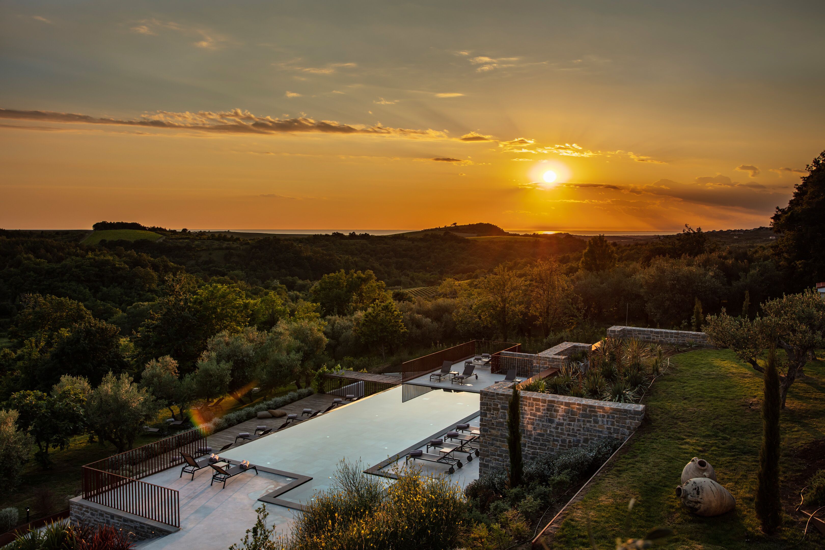 Quang cảnh nhìn từ nơi lưu trú