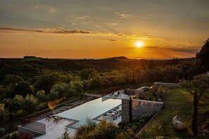 Uitzicht vanuit accommodatie