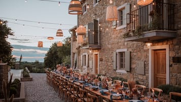 Front of property - evening/night