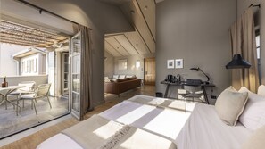 Executive Double Room, 1 King Bed | Premium bedding, pillowtop beds, minibar, in-room safe - San Canzian Hotel & Residences - Small Luxury Hotels of the World (Buje)