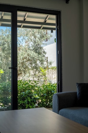 Classic-Apartment, 1 Schlafzimmer | Ausblick vom Zimmer