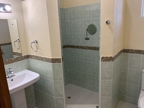 Apartment, Multiple Beds, Harbour View | Bathroom shower - RASHAN (Bridgetown)