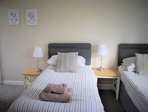Iron/ironing board, bed sheets