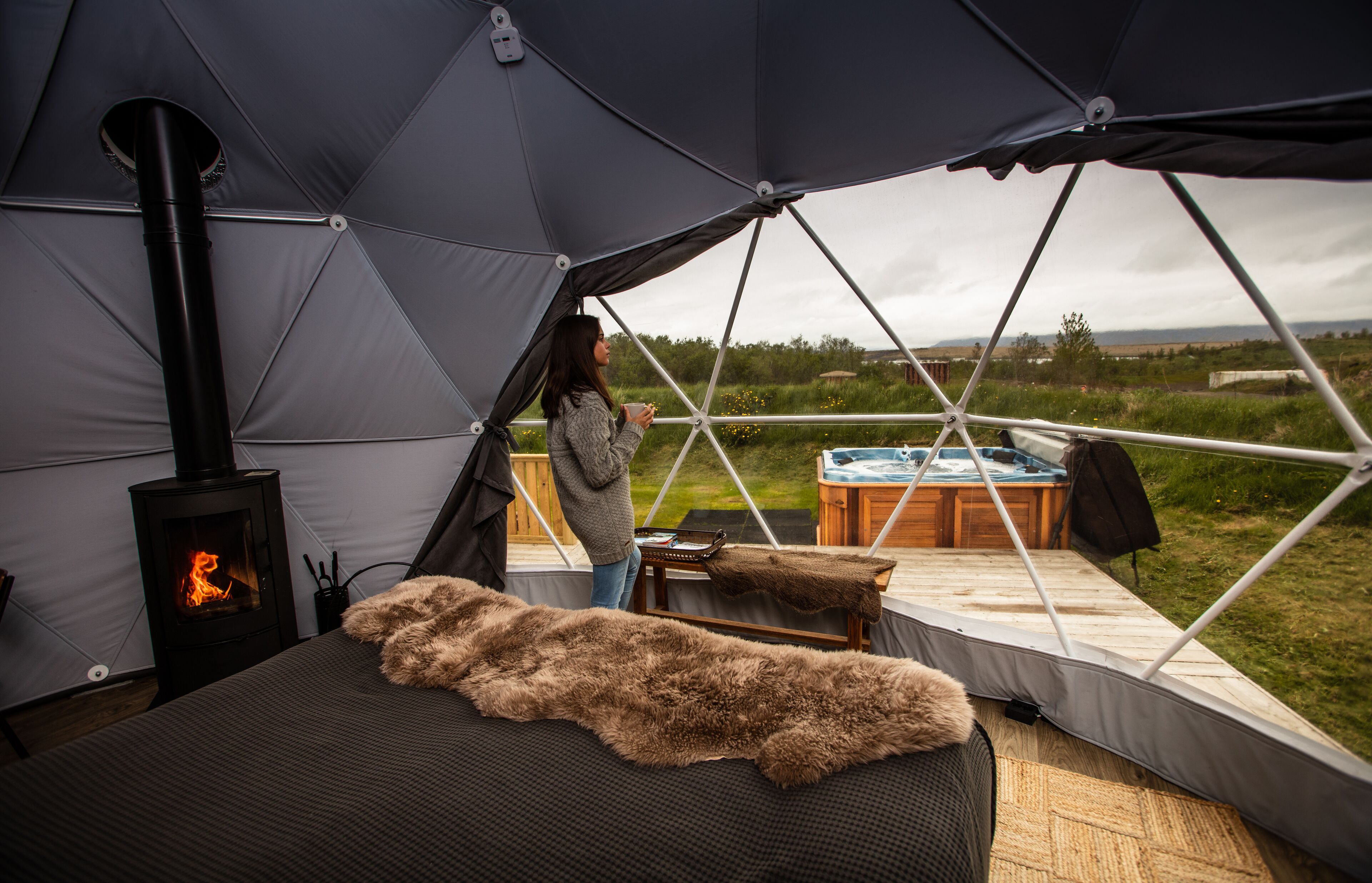 Deluxe Dome | Premium bedding, memory foam beds, free minibar, in-room safe