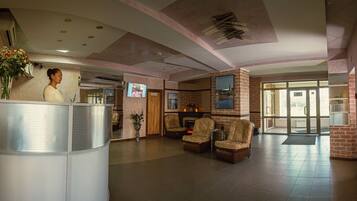 Check-in/check-out kiosk