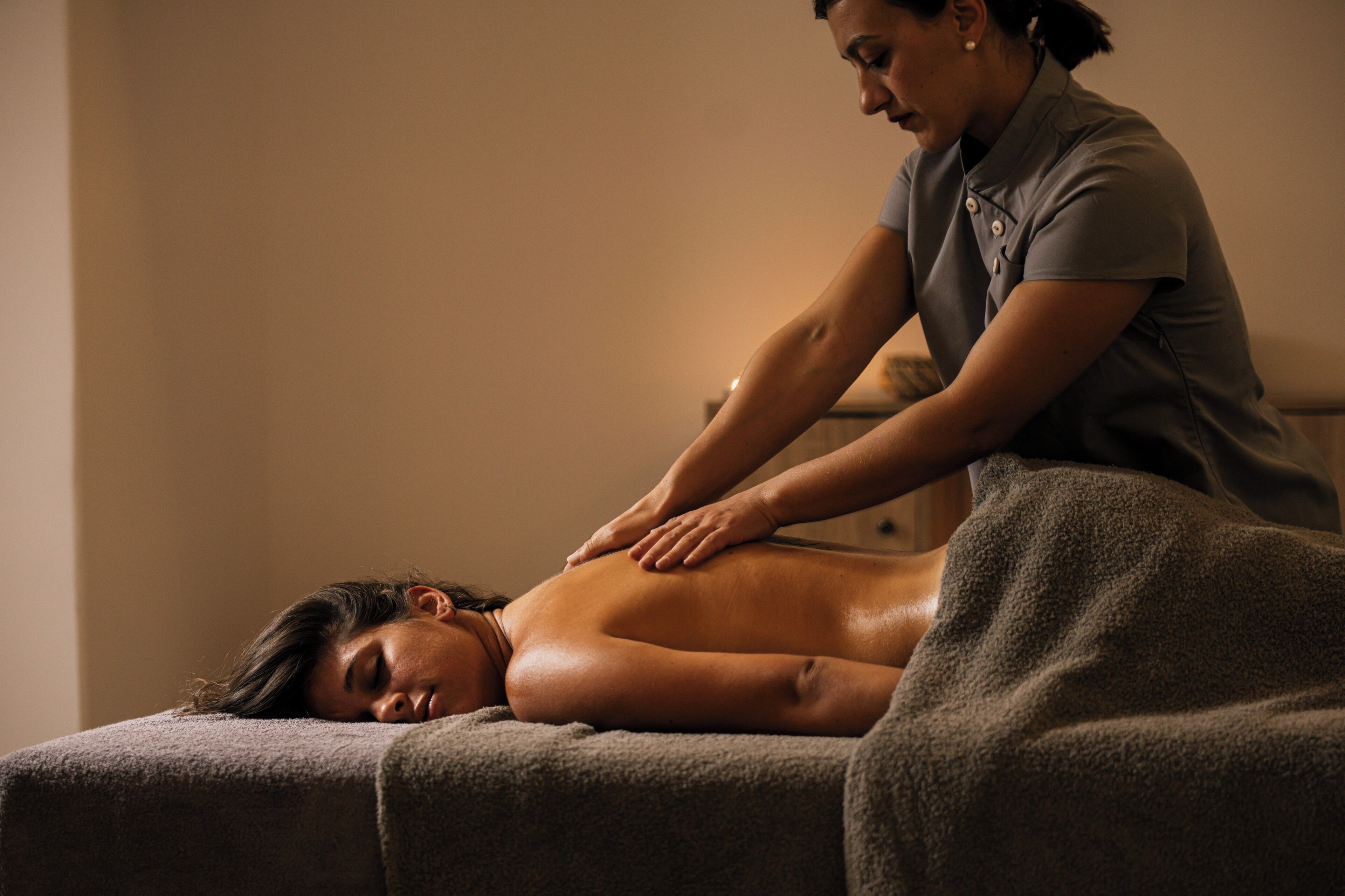 Behandelingskamers voor koppels, lichaamsbehandelingen, aromatherapie