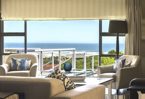 Family House, 3 Bedrooms (Self catering Holiday Home) | View from room - Home with an Ocean view (Hermanus)