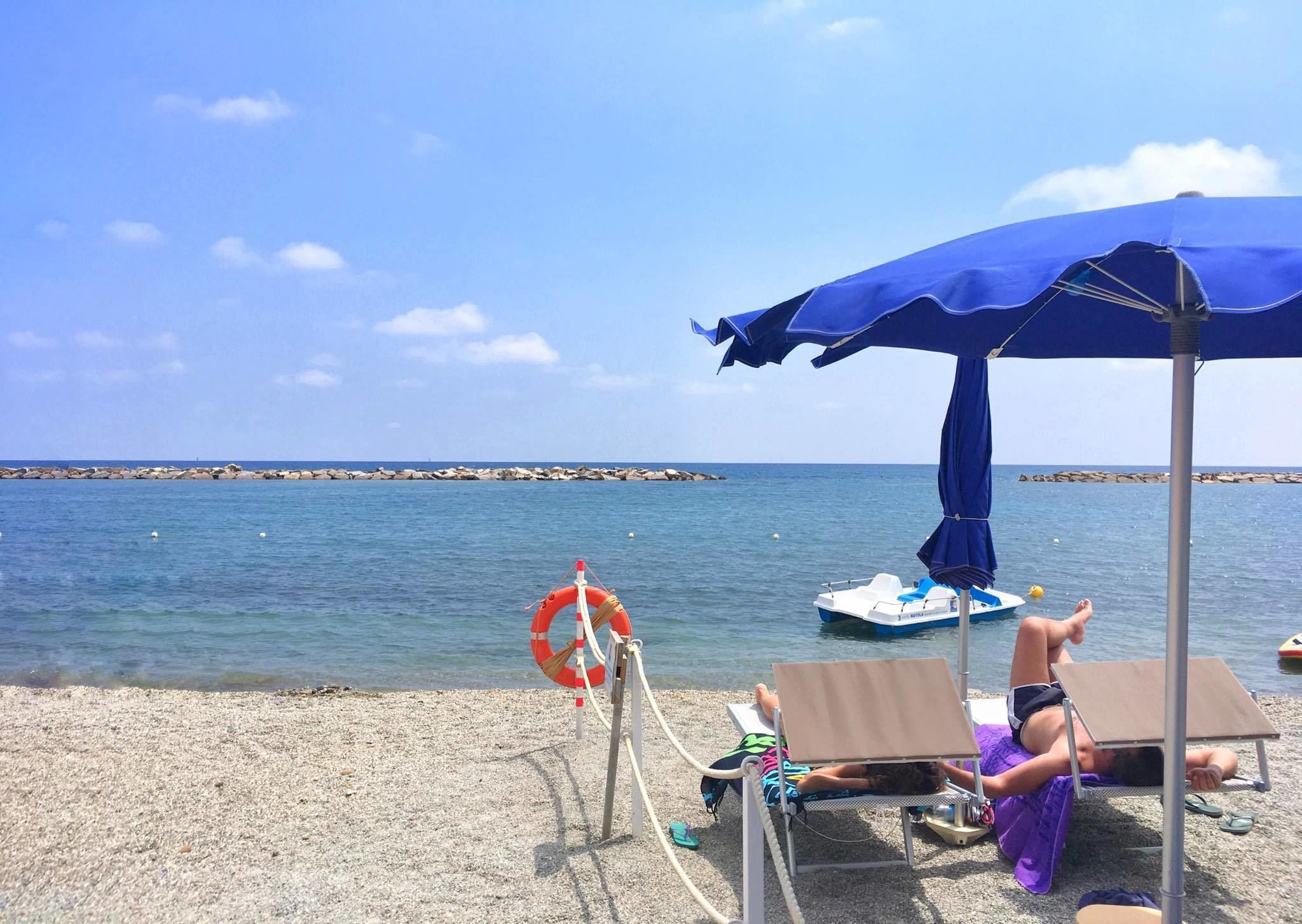 Vue sur la plage/l’océan
